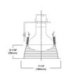 thumbnail image 3 of HALO 310P White Trim with Black Coilex Baffle, 6-Inch, 3 of 3