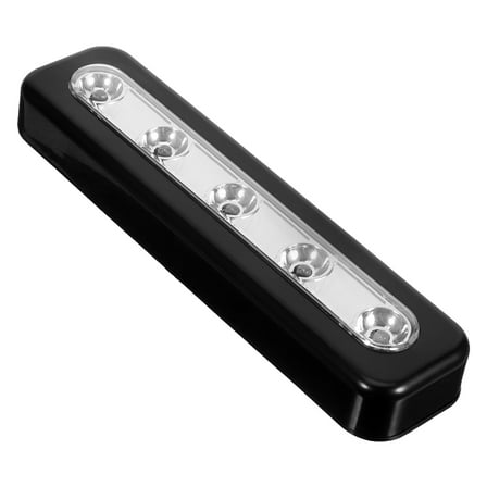 PTOOTP Wireless Motion or Light Black Cabinet Closet Wardrobe LED Lamp Battery Operated