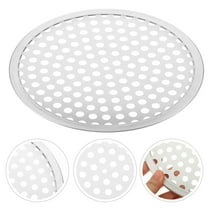 OFFIGAM Stainless Steel Pie Pan and Pizza Serving Tray, 1 Piece, Bakeware with Even Heat Distribution for Perfect Baking