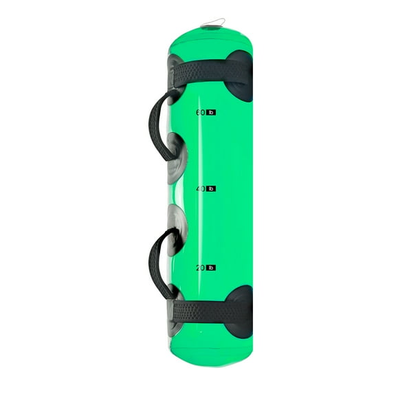 KFFKFF Adjustable Water-Filled Aqua Bag for Fitness, 70 lbs Portable Exercise Equipment for Strength, Core, and Balance Training, Ideal for Home Workouts and Full-Body Exercises, Transparent Design