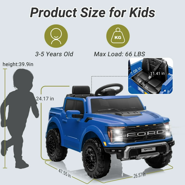 子供用電動カー FORD F-150 Amazon.com: Best Choice Products Licensed Ford F-150