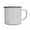White, variant on ievspot Enamel Coffee Mug Vintage Enamel Mug with Handle Retro Drinking Cup Durable Portable Tableware for Home Kitchen Heat Resistant Ideal for Coffee Lovers