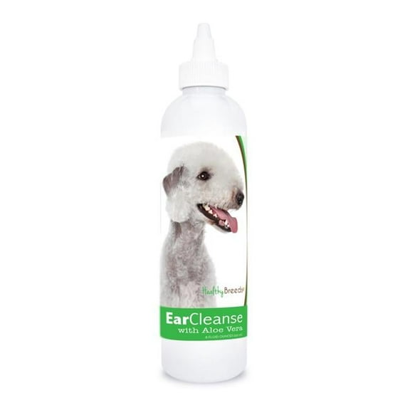 Healthy Breeds 840235196792 8 oz Bedlington Terrier Ear Cleanse with Aloe Vera Cucumber Melon