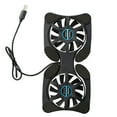 thumbnail image 1 of USB Cooling Fan Foldable CPU Cooler Mini Octopus Notebook Cooler Pad Quiet Stand Double Fans For 7-15 Inch Notebook Laptop, 1 of 6