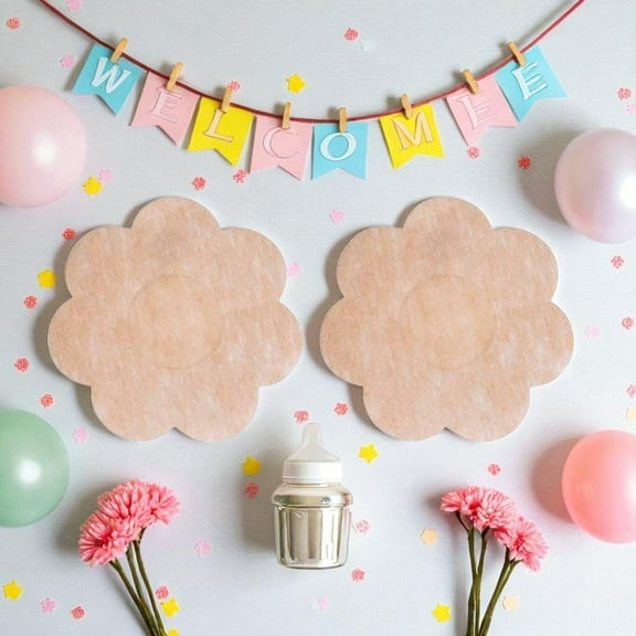 Disposable No Show Nipple Stickers Hypoallergenic Breathable Skin Tone