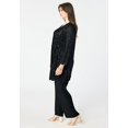 thumbnail image 3 of Roaman's Women's Plus Size Plus-Size 3 Piece Allover Sequin Lace Jacket And Tank Pant Set, 3 of 6