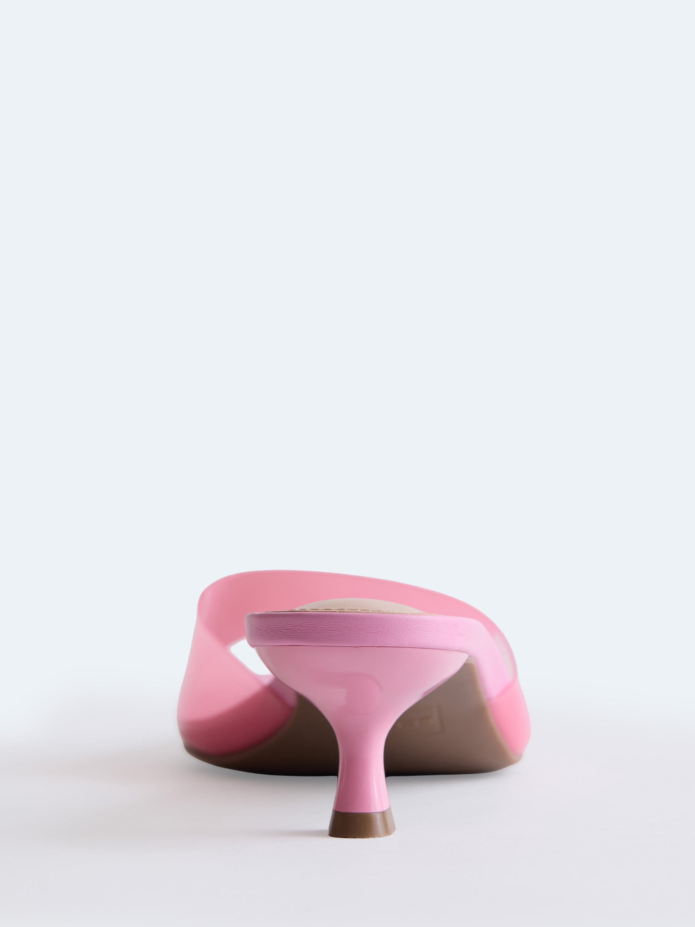 Scoop Women's Jelly Slide On Kitten Heels