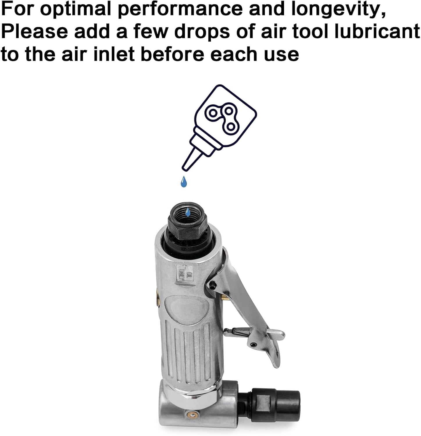 Right Angle Air Die Grinder With 22 Pcs 2-Inch Roll Lock Sanding Discs, 1/4 Inch Pneumatic Die Grinder Tool Mini Angle Grinder Kit For Grinding Polishing Deburring