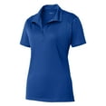 thumbnail image 5 of Yellow Rooster Women’s Micropique Sport-Wick Polo T-Shirts True Royal 4XL, 5 of 6