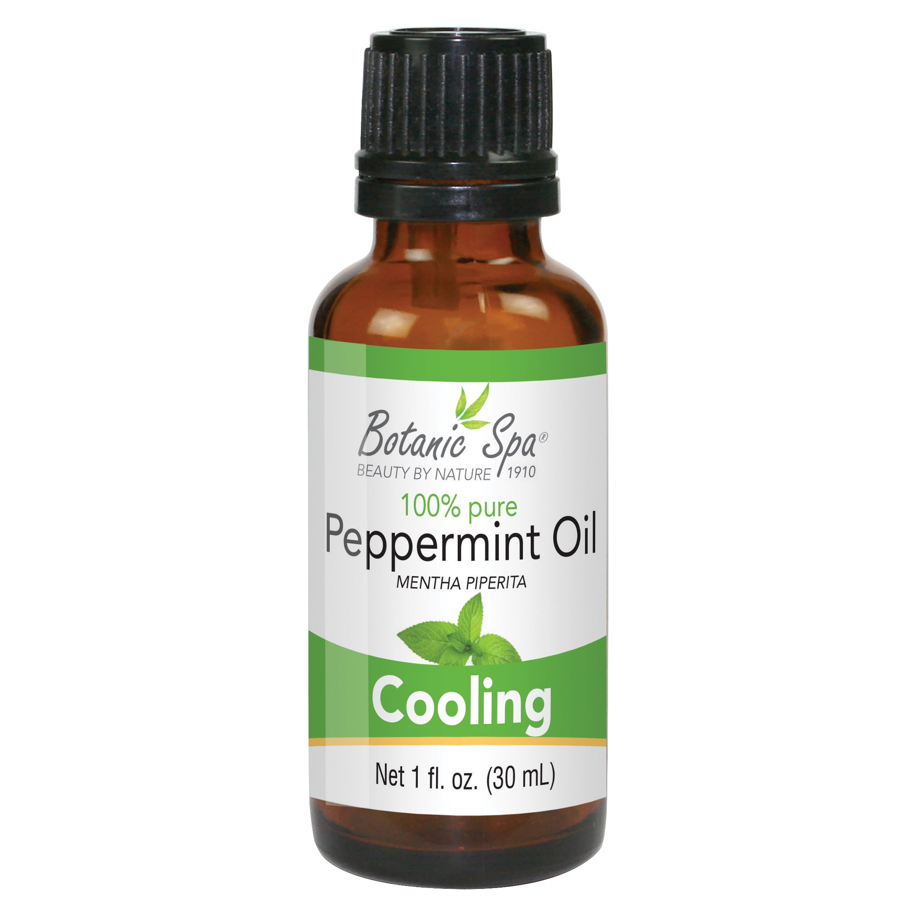 Botanic Spa 100 Pure Essential Oil Cooling , Peppermint, 1 Fl Oz
