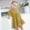 Gold, variant on EnJoCho toddler Kids Dress Baby Girl Linen Long Sleeve Solid Color Casual Dresses Little Children Girl Summer Trendy Dress Outfits Cute Dresses 4-5 Years