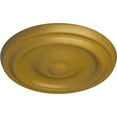 thumbnail image 3 of Ekena Millwork 9 5/8"OD x 1 1/8"P Maria Ceiling Medallion (Fits Canopies up to 1 3/4"), Hand-Painted Pharaohs Gold, 3 of 6