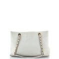 thumbnail image 3 of Pre-Owned Medallion Charm Tote Chevron Wrinkled Lambskin Large By Rebag, 3 of 8
