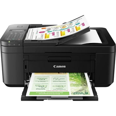 Canon PIXMA TR4720 All-in-One Wireless Printer with Auto Document Feeder, Mobile Printing, Copy, Fax and Scanner Black