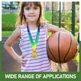 thumbnail image 3 of LindbesGold Médailles de Basketball Médailles de Récompense pour Enfants Médailles en Métal pour Enfants Sports Jeux de Basketball et Prix Cadeaux de Fête, 3 of 8