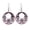 Canadian Inukshuk, variant on Copper Hoop Earrings featuring designs such as Wolves, Eagle, Bears, Cat, Dolphin, Horse, Inukshuk, Chief, Skull, Butterflies, Dragonflies, Kandinsky, Zuni, Sunburst, and Turtle (SunburstHoop)