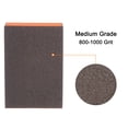 thumbnail image 4 of 8pcs Bloques de esponja de lijado 800-1000 Grits Bloque 100x70x25mm, Marrón y Naranja, 4 of 7