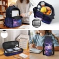 thumbnail image 5 of Yspwyqan Space Axolotl Kids Backpack and Lunch Box Set, Lightweight 4 Piece Kids Backpack Set with Pencil Case Water Bottle Bag, 17 Inch School Bookbag for Elementary Middle High School, 5 of 7