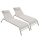 thumbnail image 1 of Camastro Exterior 2Pzs Reclinable Silla Playa Jardín Alberca beige, 1 of 6