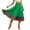 Green, variant on Skirts for Women Rainbow Print Elastic Waist Flowy Skirt Bohemian Comfortable Summer Casual Wear Womens Midi Skirt Black L