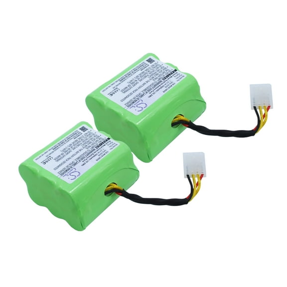 2 Pack - 945-0005, 945-0006, 205-0001 Battery for Neato All Floor, XV-11, XV-12, XV-14, XV-15, XV-21, Vorwerk VX100