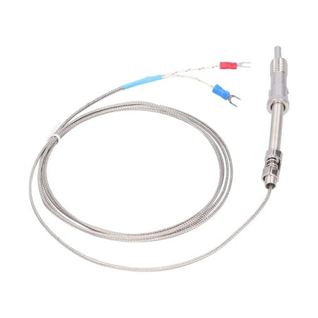 

Temperature Sensor Easy Connect Stainless Steel Transmission Effect Quick Response Circular Spring Thermocouple For Temperature Measurement