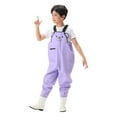 thumbnail image 2 of HUANBAI Kids Chest Waders Youth Fishing Waders For Toddler Children Water Proof Hunt & Fishing Waders With Boots Girl Jumpsuit, 2 of 8