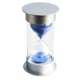 thumbnail image 4 of Temporizador de lectura de cocina redondo de 4 minutos con reloj de arena para gestión del tiempo con color azul 4 minutos11, 4 of 7