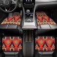 thumbnail image 6 of ZICANCN Waterproof Car Floor Mats Full Set, Native Southwestern Aztec Ethnic Automotive Carpet Mats for Vehicle Trucks Suv Jeep, 4 Pieces, 6 of 6