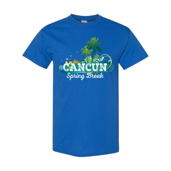 Inktastic Cancun Mexico Spring Break T-Shirt
