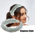 thumbnail image 2 of Diadema de Malla Unique Bargains con Cadena de Diamantes de Imitación Verde 1.1 Pulgadas, 2 of 7
