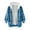 Blue, variant on Shadoumai Sherpa Jacket Women Oversized Zip Up Hoodie Fuzzy Warm Jacket Shackets Fall Casual Fleece Outerwear 2025 Winter Coats