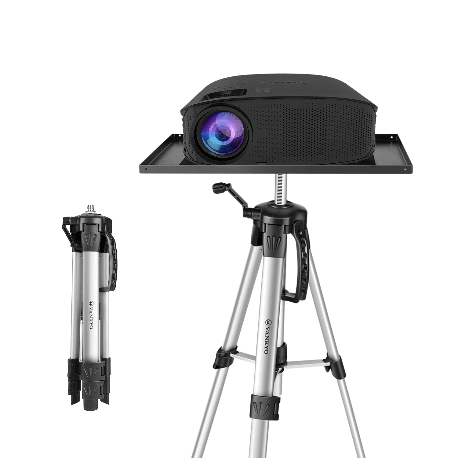 VANKYO WT50 Aluminum Tripod Projector Adjustable Stand with Carrying Bag