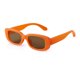 thumbnail image 1 of Gafas de Sol ADE WU Rectangulares con Montura Neón Naranja y Lente Marrón, 1 of 7