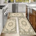 thumbnail image 6 of Farmhouse Kitchen Rugs Set 3 Piece, Boho Kitchen Mats for Floor, Non-Slip Kitchen Rug Waterproof Mats for Kitchen, Runner Rugs for Hallway Laundry Holiday Sink Decor, 6 of 12