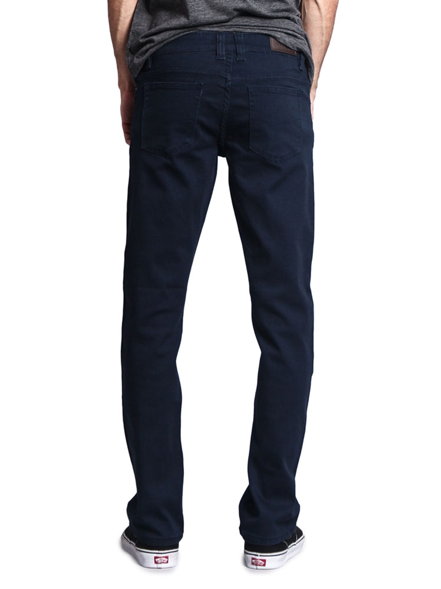 Victorious Men's Slim Fit Colored Denim Jeans Stretch Pants GS21