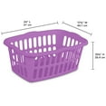 thumbnail image 3 of Sterilite Panier à linge 53L - Violet, 3 of 4