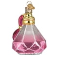 thumbnail image 2 of Old World Christmas Pink Perfume Bottle Tree Holiday Ornament Glass, 2 of 4