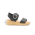 thumbnail image 3 of Sandalia Tacon Ancho Correa Con Broche Playa Moda Casual negro 25, 3 of 7