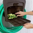 thumbnail image 2 of Liberty Garden 501 Garden Hose Hanger with Storage Compartment - Bronze, 2 of 5