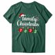 thumbnail image 4 of Gibobby Tops navideños para mujer Navidad Casual Moda Impresión Manga Corta Cuello Redondo Suelta Camiseta Blusa Tops(Verde,CH), 4 of 5