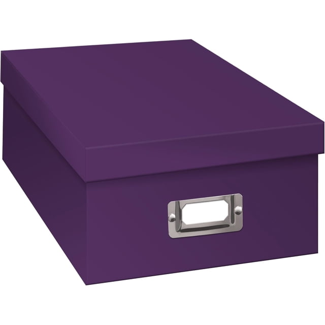 BS Photo Storage Box Bright Purple