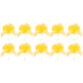 thumbnail image 1 of 10Pcs Fil Pull Arcs Mariage Parti Fils Pull Arcs Cadeau Décoratif Pull Arcs Jaune, 1 of 8