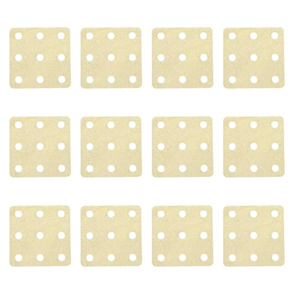 Tarjetas de tejido Accesorios para telares cuadrados Accesorios para telares de punto Hechos a mano 12 piezas