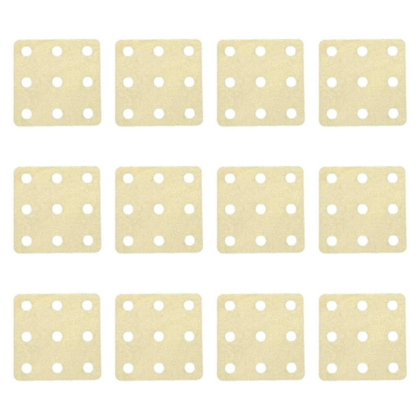 Tarjetas de tejido Accesorios para telares cuadrados Accesorios para telares de punto Hechos a mano 12 piezas