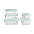 thumbnail image 1 of Westinghouse Set de contenedores de Vidrio con Tapas Transparentes 5 Piezas WCFC003210A multicolor, 1 of 4