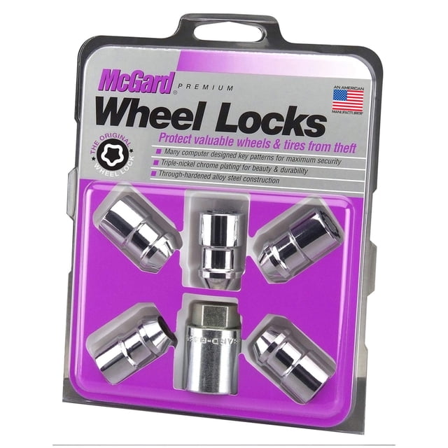 Tuercas de Seguridad McGard 24537 Cromadas M12 x 1.5 Juego de Rosca