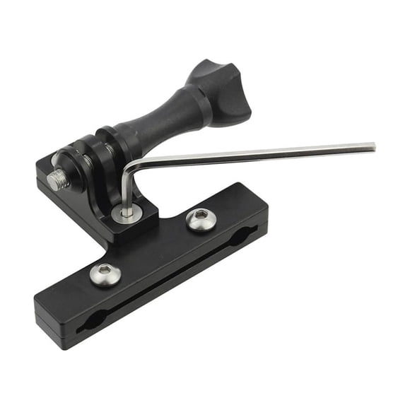 Scienceny Soporte para cámara deportiva para sillín de bicicleta de montaña, reemplazo de soporte para videocámara de alta resistencia, Accesorios para motos