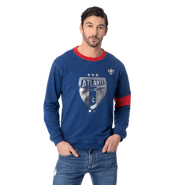 Sudadera FC Equipo Atlante Temporada 2021 L UIN Entrenamiento Azul