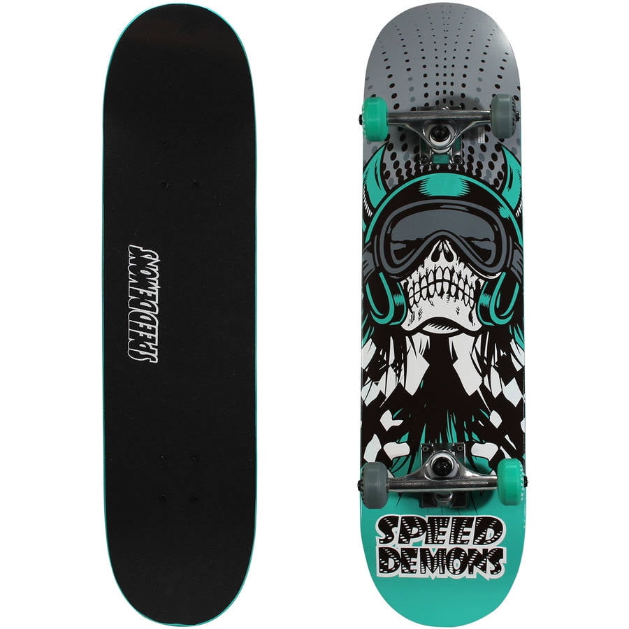 Speed Demons 31" Popsicle Complete Skateboard (31" x 7.75") Demon Race